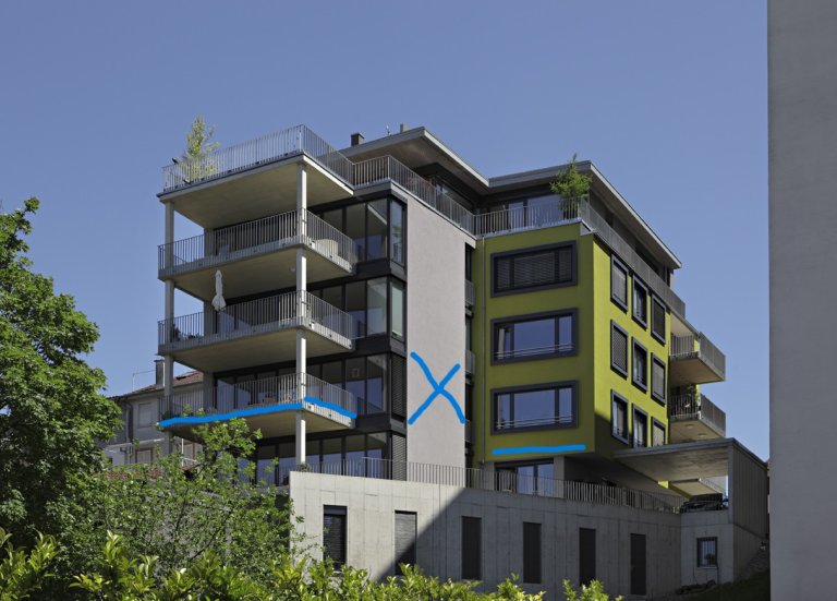 4,5 Zimmer Wohnung im 1. Obergeschoss mit Aufzug